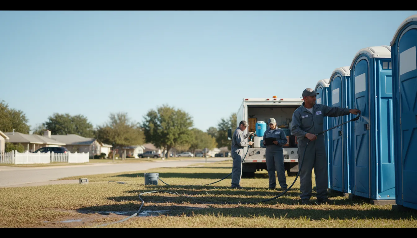 Long-Term Portable Toilet Rental in Lawrence, NE near me